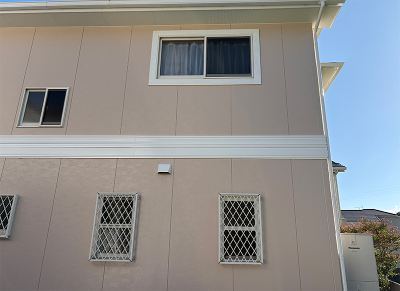 H様邸外壁塗装後の状態